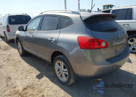 2012 Nissan Rogue Sv from USA, damaged, VIN JN8AS5MT8CW605745